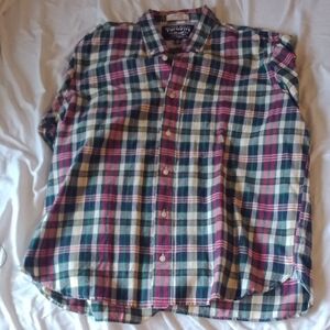 Men's Multicolor Plaid Shirt